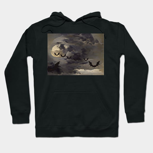 Scary bats coming for a look Hoodie by sailorsam1805